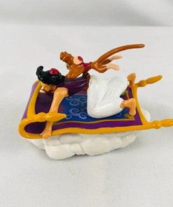 Walt Disney's Aladdin Magic Carpet With Monkey On Cloud Toy on Wheels - Suthern Picker